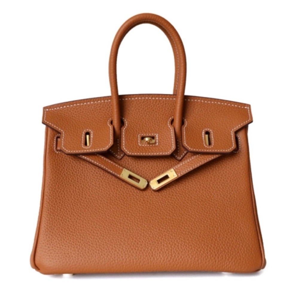 Classic leather handbag